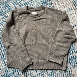 Abercrombie & Fitch Oversized Sweater in Heather Brown